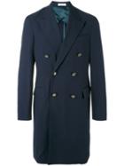 Boglioli - Single Breasted Coat - Men - Spandex/elastane/acetate/cupro/virgin Wool - 50, Blue, Spandex/elastane/acetate/cupro/virgin Wool