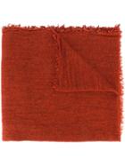Faliero Sarti 'chal Chiarina' Scarf, Adult Unisex, Yellow/orange, Silk/cashmere/virgin Wool