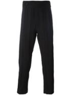 Ann Demeulemeester Farraday Trousers, Men's, Size: Medium, Black, Cotton/linen/flax