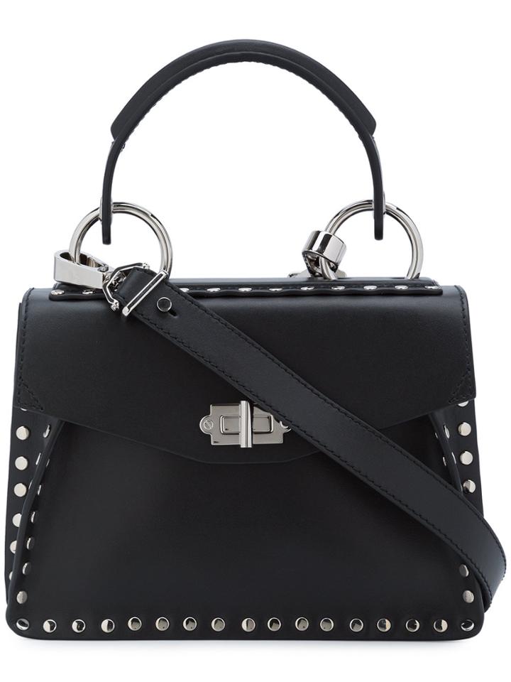 Proenza Schouler Small Studded Hava Top Handle - Black