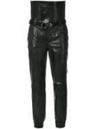 Saint Laurent Ultra High-waist Trousers - Black