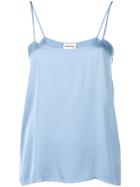 Semicouture Spaghetti Strap Top - Blue