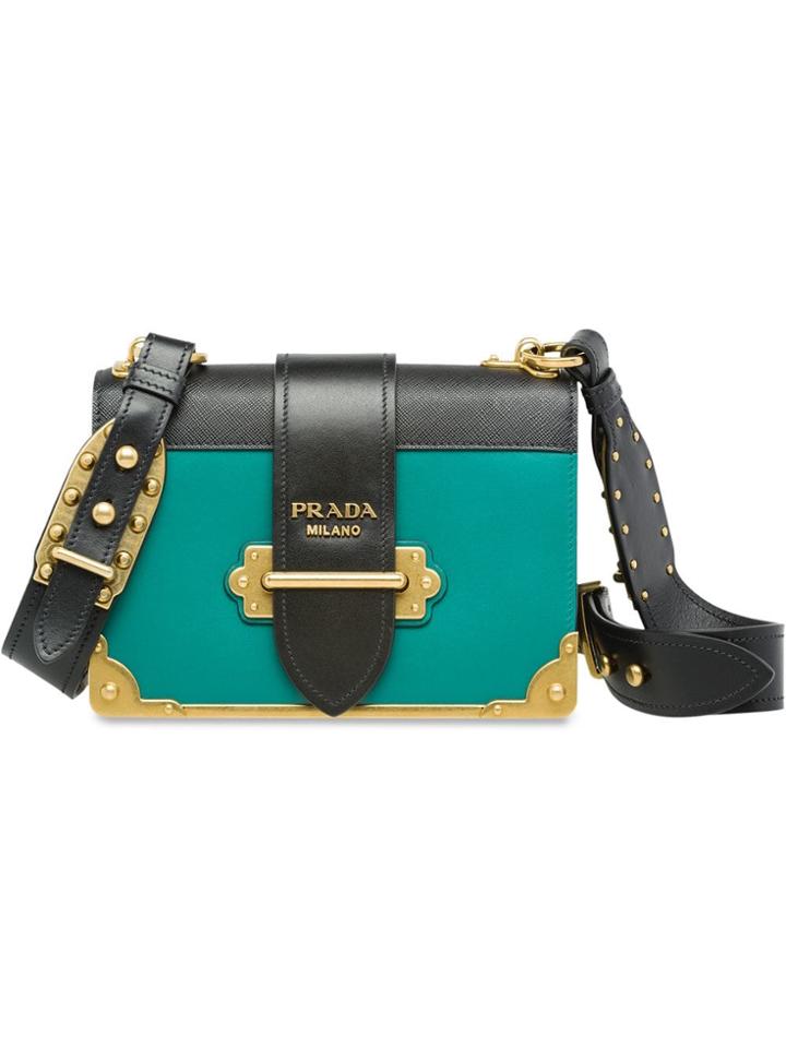 Prada Prada Cahier Bag - Green