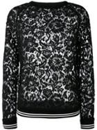Valentino Lace Top - Black