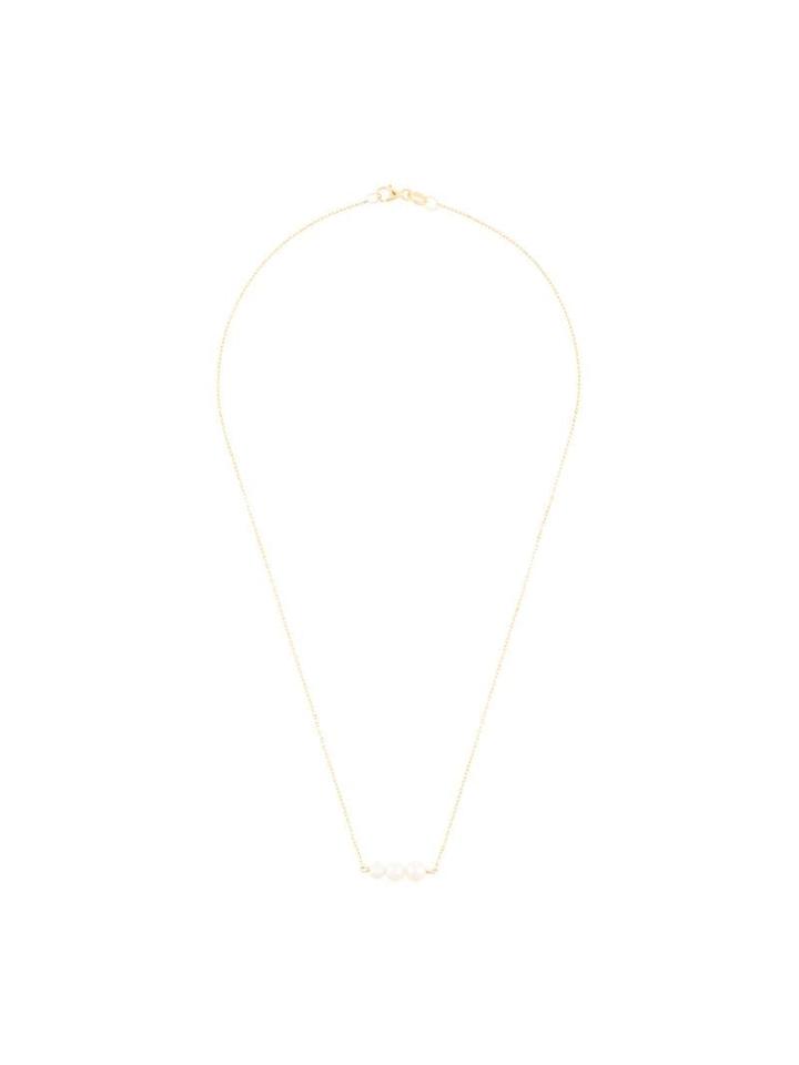 Natasha Schweitzer 9kt Yellow Gold Sarah Pearl Necklace