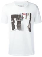 Maison Margiela Man Printed T-shirt, Men's, Size: 52, White, Cotton