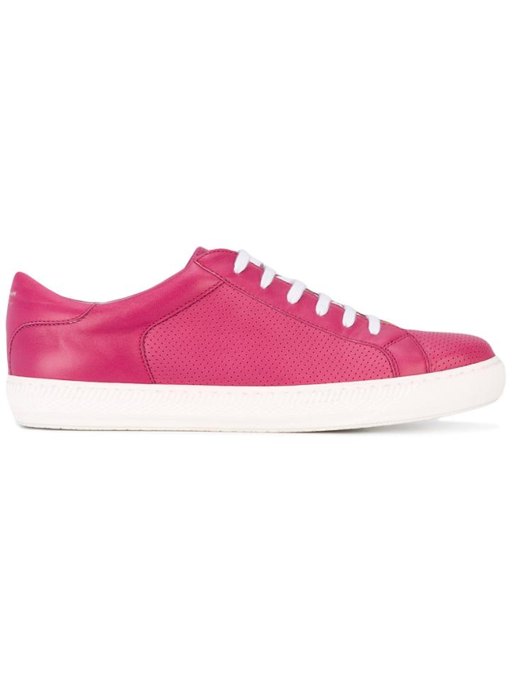 Giorgio Armani Lace-up Sneakers - Pink & Purple