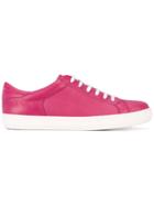 Giorgio Armani Lace-up Sneakers - Pink & Purple