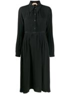 Nº21 Midi Shirt Dress - Black