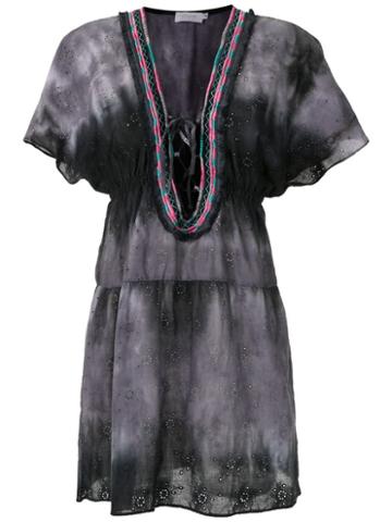 Brigitte Brigitte 26s74p Preto Rayon - Multicolour
