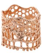 Aurelie Bidermann 'vintage Lace' Ring - Metallic