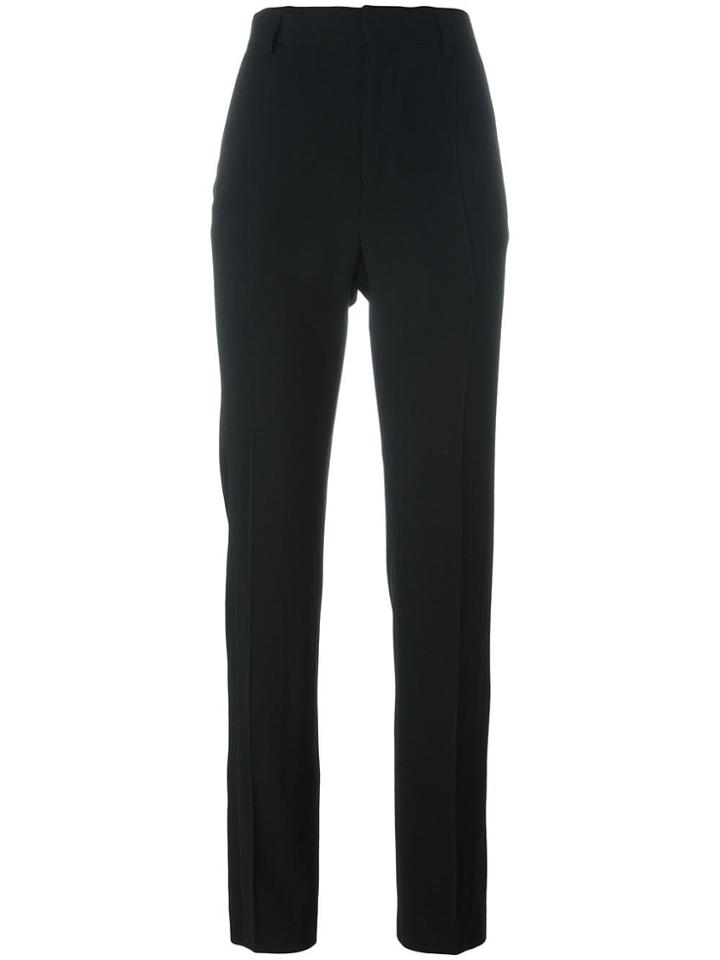 Toga Pulla High-waisted Buckle Trousers - Brown