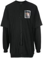 Komakino Layered Sleeve T-shirt - Black