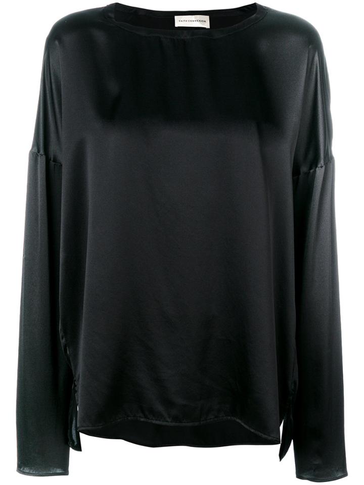 Faith Connexion Shift Blouse - Black