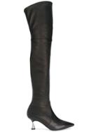 Casadei Heeled Over The Knee Boots - Black