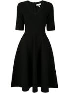 Casasola V-neck Midi Dress - Black