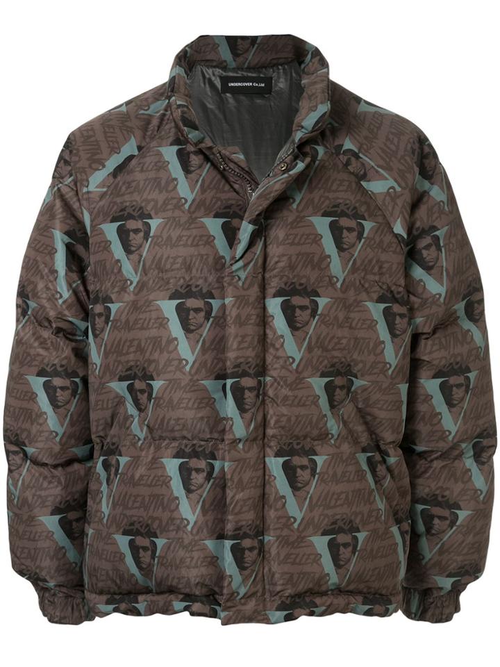 Undercover X Valentino Padded Jacket - Green