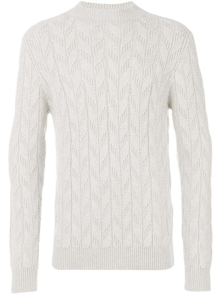Etro Braided Detail Jumper - Nude & Neutrals