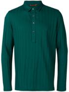 Barena Striped Polo Shirt - Green
