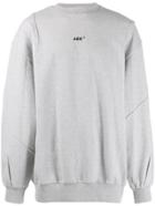Ader Error Logo Sweatshirt - Grey