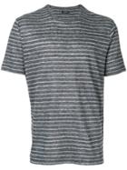 Z Zegna Striped T-shirt - Grey