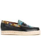 Etro Multi-print Loafers - Blue