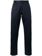 Acne Studios - Straight-cut Chinos - Men - Cotton/polyester - 50, Blue, Cotton/polyester
