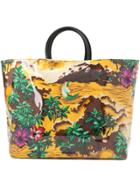 Dsquared2 Hawaiian Printed Tote Bag - Multicolour