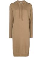 Max Mara Hooded Dress - Nude & Neutrals