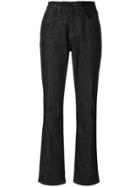 Frame Denim Le Raw Straight Jeans - Blue