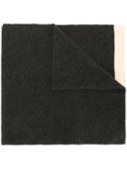 Chanel Vintage Colour Block Scarf, Women's, Grey