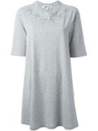 Mcq Alexander Mcqueen Glitter Swallow T-shirt Dress