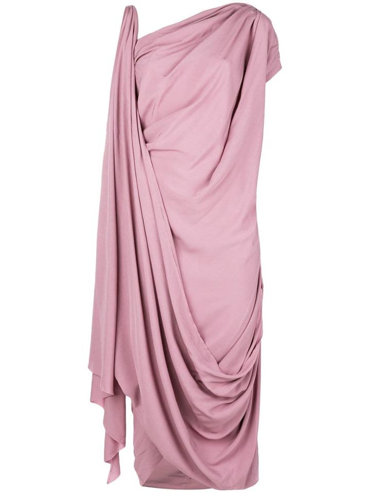 Vivienne Westwood Asymmetric Dress - Pink & Purple
