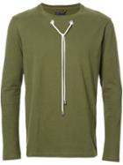 Craig Green Drawstring Detail Longsleeved T-shirt, Men's, Size: Large, Cotton