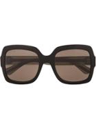 Gucci Eyewear Gg0036s Oversized Sunglasses - Black