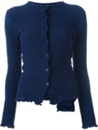 Issey Miyake Cauliflower Crease Effect Cardigan