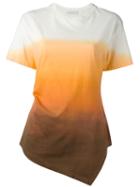 J.w.anderson - Degrade T-shirt - Women - Cotton - M, Yellow/orange, Cotton