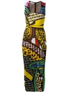 Stella Mccartney Print Mix Midi Dress