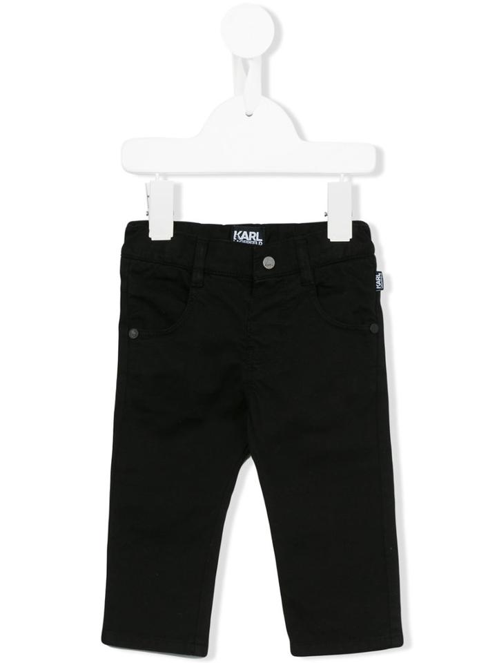 Karl Lagerfeld Kids Regular Jeans, Toddler Boy's, Size: 18 Mth, Black