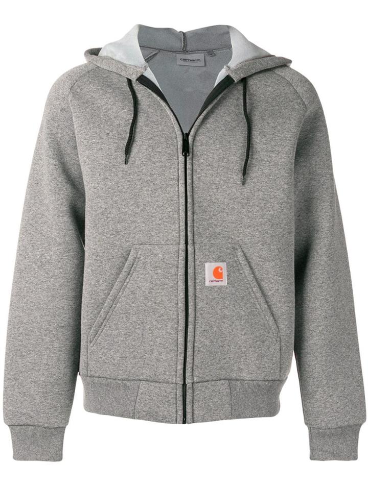 Carhartt Heritage Zipped Loose Hoodie - Grey