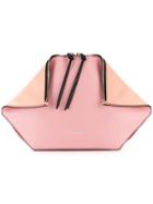 Alexander Mcqueen Double Zip Clutch - Pink