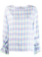 Essentiel Antwerp Snap Blouse - Blue