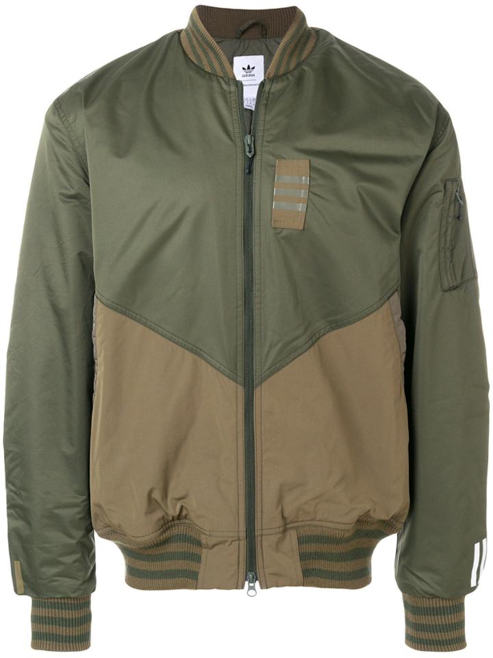 Adidas By White Mountaineering Flight Jacket - Green