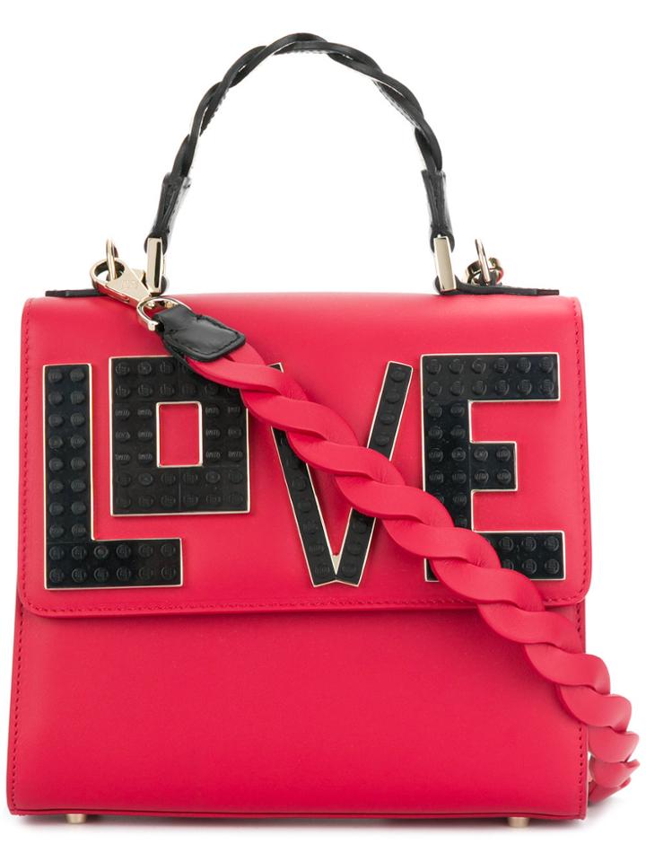 Les Petits Joueurs Mini Alex Love Shoulder Bag - Red