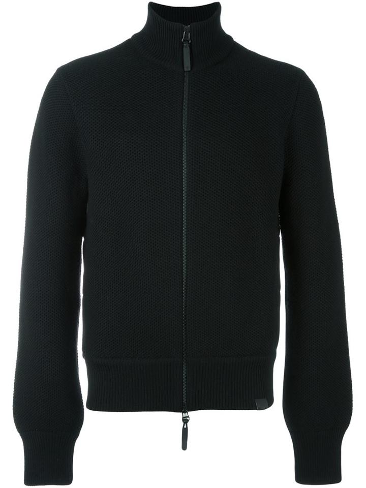 Emporio Armani Roll Neck Zipped Jacket