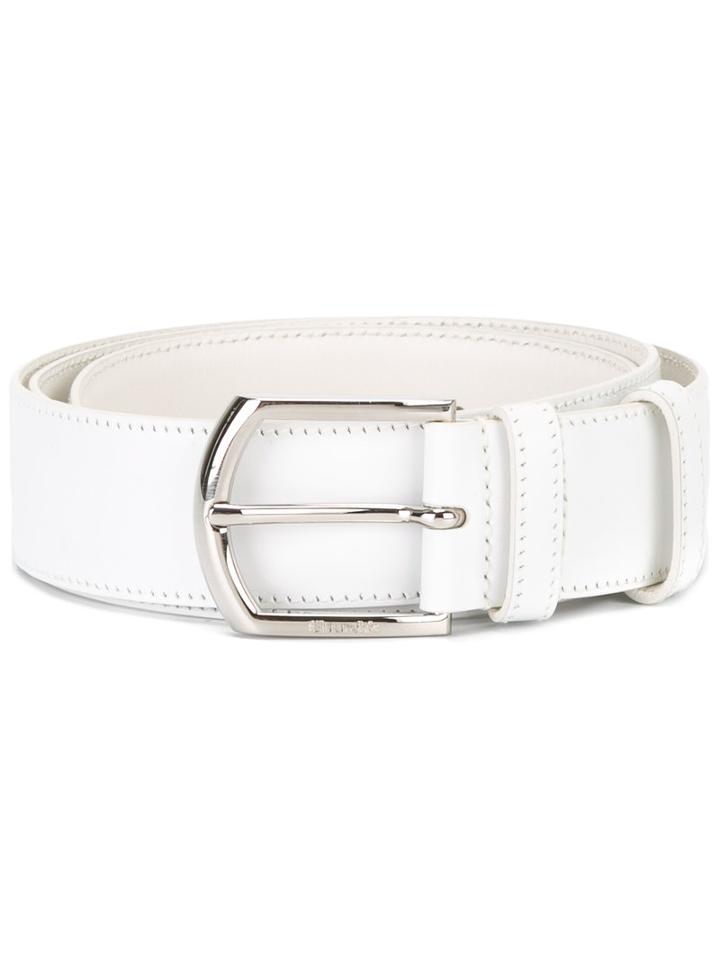 Church's Ecc Belt, Men's, Size: 100, White, Leather