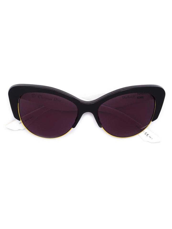 Dior Eyewear 'envoli 1' Sunglasses, Women's, Black, Acetate