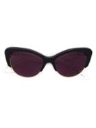 Dior Eyewear 'envoli 1' Sunglasses, Women's, Black, Acetate