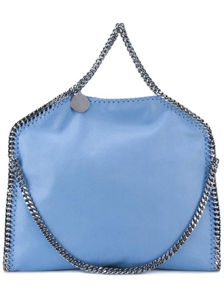 Stella Mccartney - Falabella Tote - Women - Polyester - One Size, Women's, Blue, Polyester