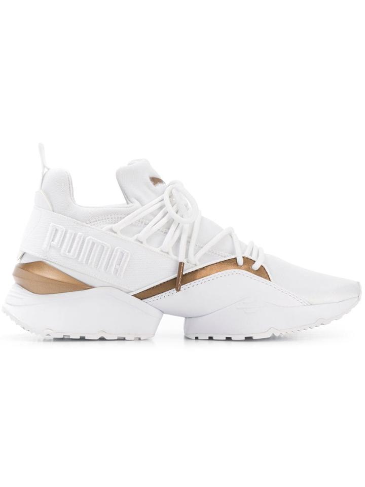 Puma Muse Maia Luxe Sneakers - White